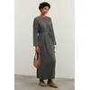 Trendyol Modest Ženska haljina Tctaw24Eb00008, Tamnosiva