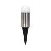 Aigostar - LED solarna lampa LED/0,006W/1,2V 20cm hrom 6500K IP44