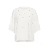 SOAKED IN LUXURY Majica SLAfshan bela