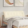 Jastuk za leđa Krema 160 x 50 cm Kordura tekstil