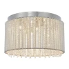 Endon 81980 - Kristalno plafonsko svetlo GALINA 10xG9/25W/230V matni hrom
