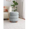 Lessentiel Maison Tabure 42x44x42cm, Plavo-Sivo
