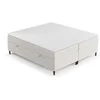 Kremno bela boxspring postelja s prostorom za shranjevanje 160x200 cm Araya – Maison de Reve