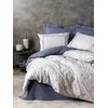 Lessentiel Maison Komplet posteljina Nitsa, 200x220 cm, Tamnoplava-Svetlosiva