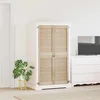 Ormarna vrata s vratima 2 pcs Prirodna 140,5 x 2,1 x 39,5 cm
