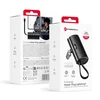 FORCELL Forcell F-Energy Power Plug F5K3 PD 20W 5000 mAh power banka z vgrajenim Lightning priključkom, črna