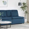 Modularna sofa s jastucima plava 100 cm