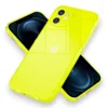 Infostyle Ovitek Neon Translucent Nalia za iPhone 12 Rumena/TPU silikon