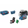 Bosch GLL 3-80 CG Solo + BM1 + L-Boxx linijski laser sa zelenim zrakom Bluetooth 80m (0601063T03)