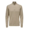 Only & Sons Pulover ONSLoui temno bež