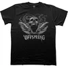 The Offspring Majica Feathered Winged Skull Unisex Black M