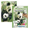 Kreativni set za slikanje - Panda z mladičem - (set za)