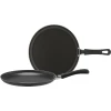Piardi Home Tiganj za palačinke Vulcano Line 25 cm, Crni