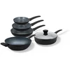 BE Living Set 5 tava Delight Black