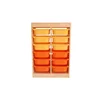 Hanah Home Komoda Oak Organizer, 66x93x42.5 cm, Hrast