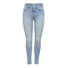 ONLY Kavbojke onlBLUSH MID SK ANK RAW JEANS REA306, modra