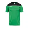 UHLSPORT Funkcionalna majica zelena/črna/bela