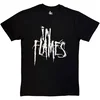 In Flames Logo Mono Black L Majica