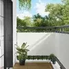 Balcony ekran 90 x 200 cm PU prekriveni oksford alu