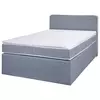 BOXSPRING KREVET 200/120/62 cm plava