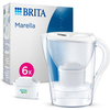Brita Marella Cool white 6 Maxtra Pro All-In-1 filter kettle, 2, 4 l, indikator menjave filtra, 6x filtrski vložek