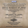 LASSO:CANTIONES DUARUM VOCUM