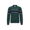 JACK & JONES Pulover JORFREDERIKSBERG mornarska/temno zelena/bela