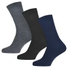 3 pari Gianvaglia bombažne moške nogavice Essential Comfort