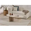 Nordure Klub sto Orba, 120x40x65 cm, Krem