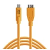 Tether Tools Tether Tools USB kabel USB-C® vtič\, USB-mikro-B 3.0 vtič 4.60 m oranžna CUC3315-ORG, (20434612)