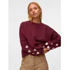 VERO MODA Majica VMKAROL rdeča/bela