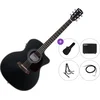 Pasadena PGC-200E Premium SET Black Elektroakustična jumbo