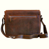 Usnjena poslovna torba Green Wood | Leo