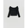Reserved - Bluza s otvorenim ramenima