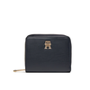 Majhna ženska denarnica Tommy Hilfiger Iconic Tommy Med Za AW0AW15748 Mornarsko modra