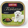 Mokra pasja hrana Vom Feinsten - Adult, meso v omaki, 150 g - Puran in raca