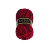 Preja DUHA - 50g / 150 m - rdeča, črna