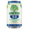 SOMERSBY ELDERFLOWER&LIME 0% ALK 0.33L