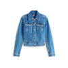 Tommy Jeans Prehodna jakna VIVIANNE moder denim