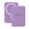 Superior Power bank MagSafe, 15W, 10000 mAh, Ljubičasti