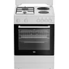Beko Kombinovani šporet FBS64010WD, 2 ringle, 2 gorionika, 75l, Beli