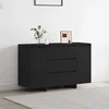 Kreveta s ladicama Crna 120 x 41 x 75 cm Konstruirano drvo