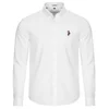 Bombažna srajca U.S. Polo Assn. PEACHED OXFORD LS