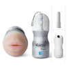 Vulcan Oralni masturbator sa vibro metkom, 15cm, Beli