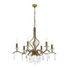 Opviq Luster Av-1902-6E, 110x80cm, Zlatne boje