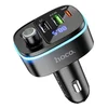 hoco. FM transmiter, brzi punjač za auto, BT v5.0, 3 x USB - E62 Fast