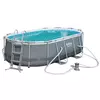 BESTWAY Power Steel 424 x 250 x 100 cm Bayen sa konstrukcijom 56620