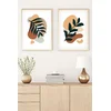 Wallity Uramljena slika Huhu34, 50x70 cm , 2 dijela