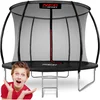 shumee Profilirani vrtni trampolin 8ft/252cm z notranjo mrežo Neo-Sport