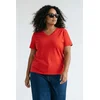 Trendyol Curve Ženska majica Tbbss25Bf00062, Crvena